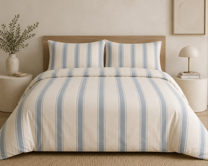 Vertical Beach Quilt Cover set